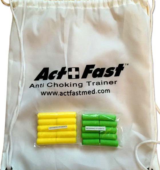 actfast anti choking trainer bag
